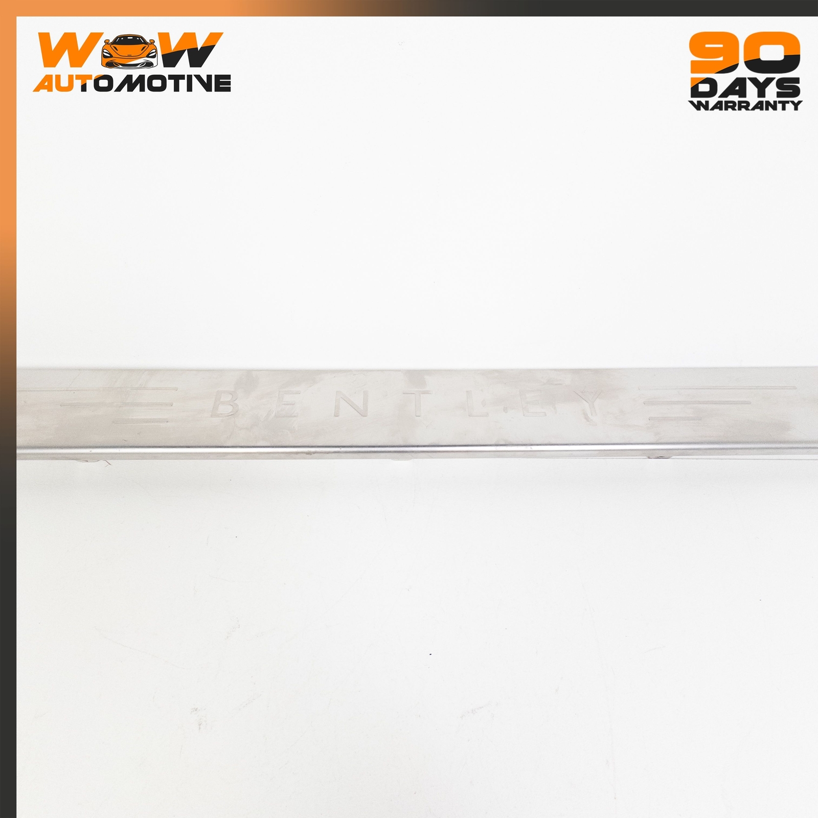 07-11 BENTLEY CONTINENTAL GTC LOWER RIGHT LEFT OUTER DOOR SILL TRIM STRIP OEM