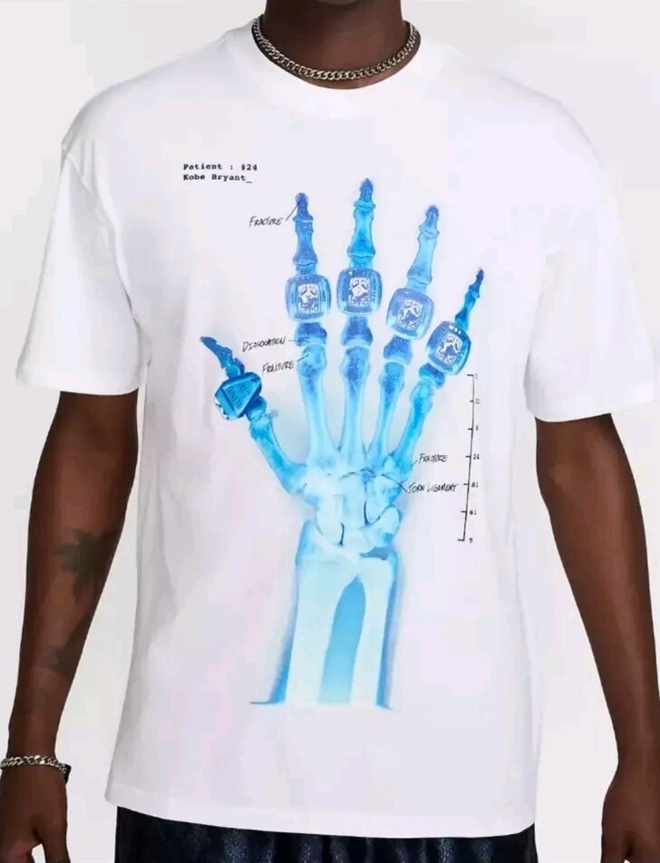 Nike Kobe Bryant Broken Not Beaten T Shirt White Nike Kobe Bryant Broken Not Beaten T Shirt White