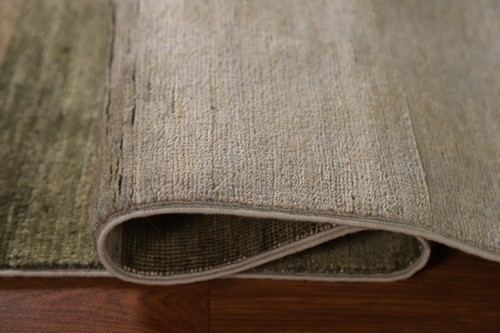 Checkered Gabbeh Kashkoli Rug 4x6 Hand-knotted Wool Modern Carpet - Picture 11 of 12