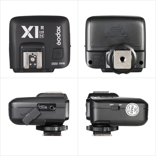 X1R-N TTL 2.4G Flash Trigger Receiver for Nikon DSLR Camera R2B6 - Picture 4 of 7
