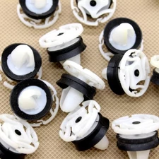 10 x Door Trim Panel Mounting Clips for Renault Citroen Peugeot 7703077476
