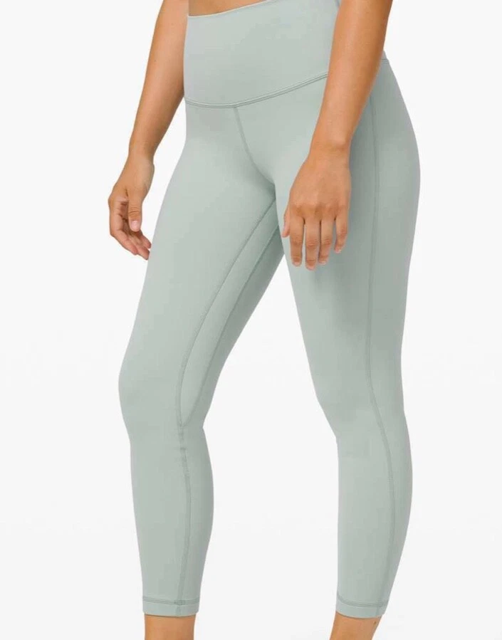 lululemon Align HR Leggings 25, Size 6, Color Hazy Jade