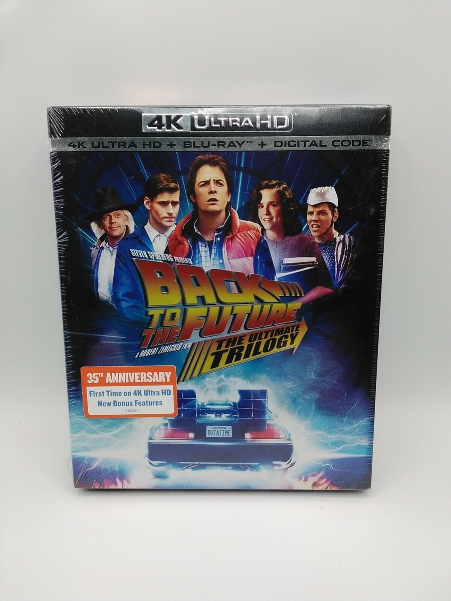New!!! BACK TO THE FUTURE TRILOGY 4K ULTRA HD+BLURAY+DIGITAL
