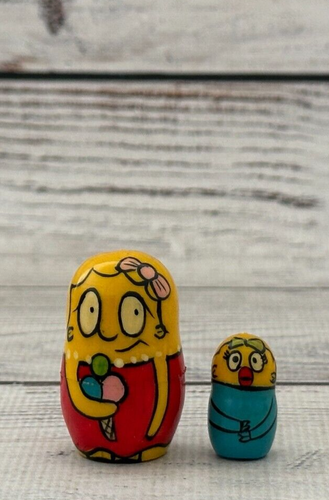Cartoon Heroes Russian Nesting Doll 3.93'' Hand Painted Matryoshka Doll 5pcs - 第 9/9 張圖片