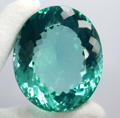 #ad Certified 855.70 Ct Natural Blue Aquamarine Oval Cut AAA Brazil Rare Gemstone $89.36