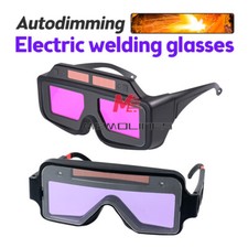 Solar Powered Auto Darkening Welding Mask Helmet Eyes Goggle Welder Glasses New
