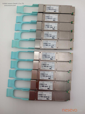 10 x Original Juniper JNP-QSFP-40G-LX4-USED - 740-056705 -OM3 SMF 2km 1310nm 70C