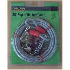 Westminster Pet Products Pet Expert 20' Super Tie-Out Cable for Large 
