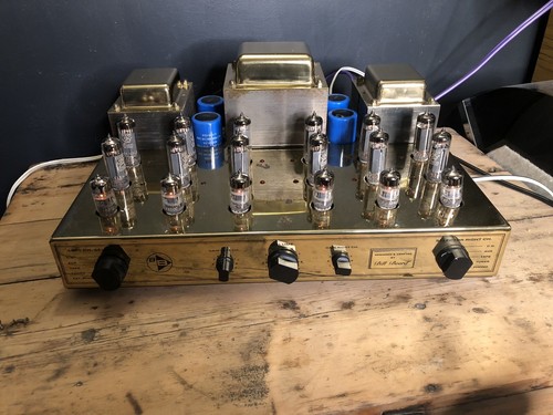 Audiophile Bill Beard Valve Amp Amplifier British Built BB100 1988-90 Working - Picture 11 of 24