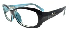 Maui Jim Punchbowl MJ219-03 Sunglasses Black With Blue FRAME ONLY