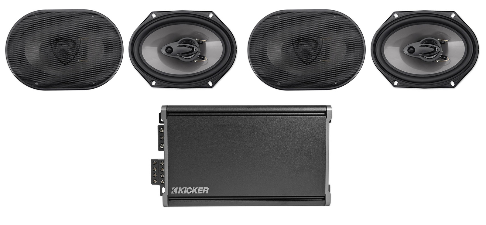 Автомобильный 4-канальный усилитель KICKER 46CXA3604T CXA3604 мощностью 360 Вт RMS 4 6x8 динамиков