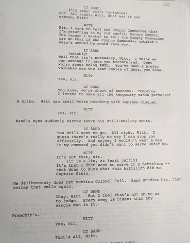 Terrence Malick - Scénario de la ligne rouge mince - Première draft 1989. Très rare - Photo 15 sur 18