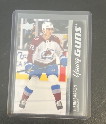 2021-22 Upper Deck Extended Series - Young Guns  #744 Justin Barron (RC)