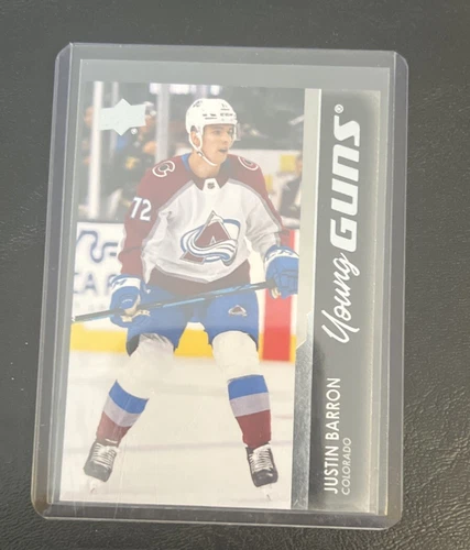 2021-22 Upper Deck Extended Series - Young Guns  #744 Justin Barron (RC)