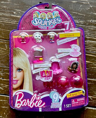 New SQUINKIES Barbie Series 7 Doll-lightful Dance (9) Squinkies & Tiny Toys 2012