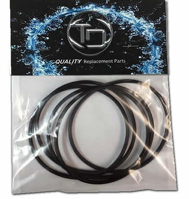 5 PACK CALPLU21100050 CAL SPA 1 1/2 INCH 4 WAY, 5 PORT VALVE O-RINGS