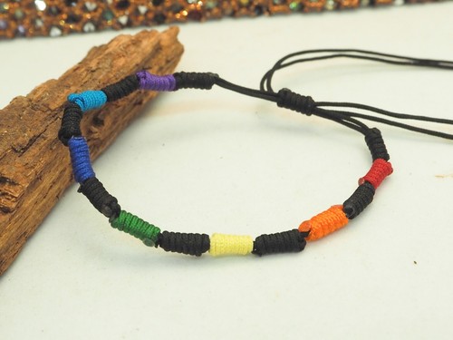 Pulseras Chakras con hilos. Dos modelos a elegir. completamente artesanales - Imagen 19 de 20