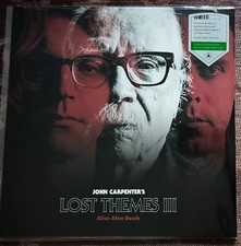 John Carpenter's Lost Themes III ZIA Exclusive Green Neon Purple Splatter record