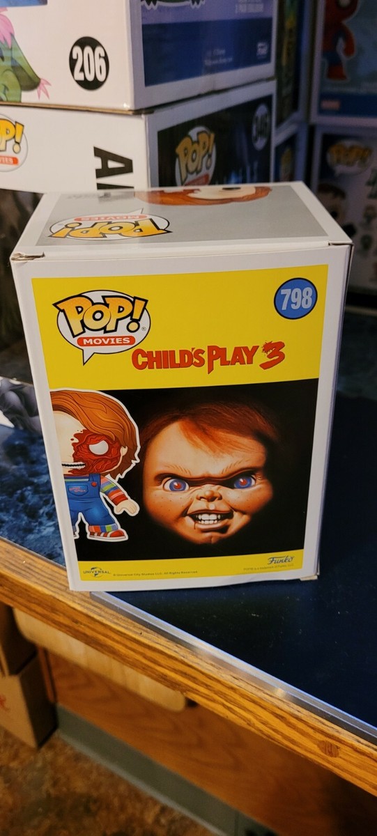Funko Pop! Child's Play 3 Chucky Walmart Exclusive #798 Funko Pop! Child's Play 3 Chucky Walmart Exclusive #798