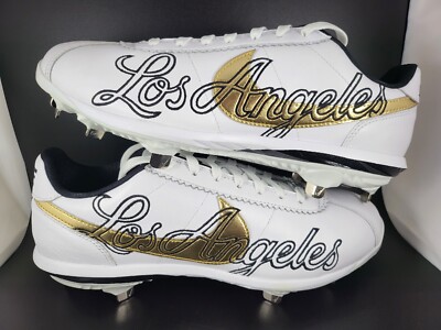 Nike Lunar Cortez All Star White Black Men's Baseball Cleats CV5565-101 NIB