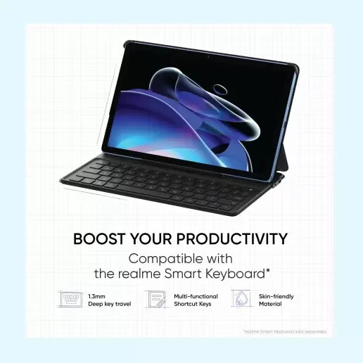 Androidタブレット本体 Tablet realme pad 6/128gb Realme Pad X 6 GB RAM 128 GB ROM (11 inch ) Wi-Fi+5G With