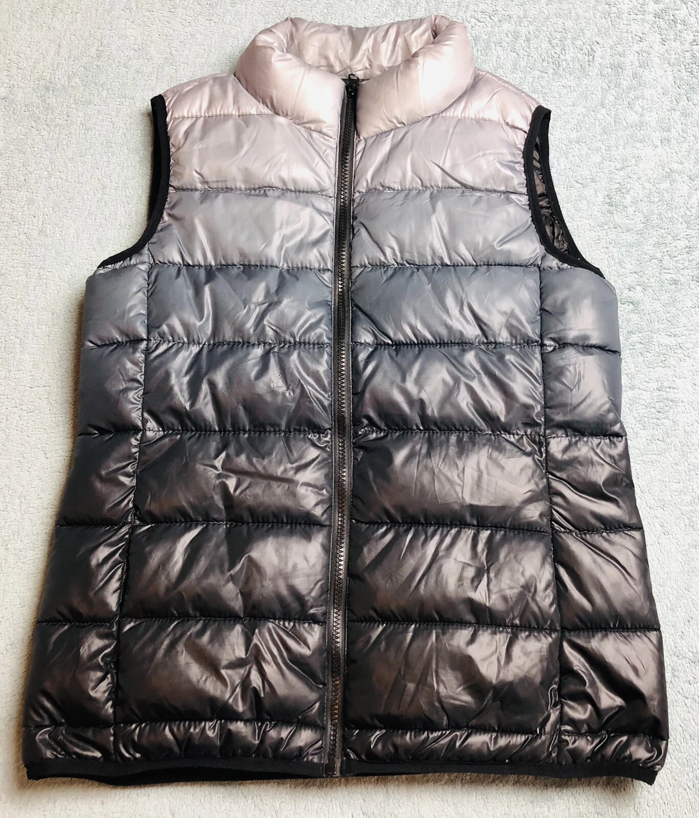 Jackson Hole Outerwear Puffer Vest, Black/Gray, Men’s Small
