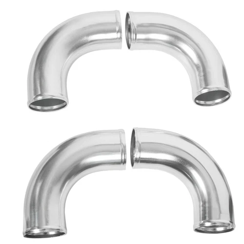  12PCS Universal Aluminum 3" Inch Intercooler Piping Kit w/Coupler and T-Clamps - Picture 5 of 11