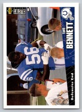 1996 Upper Deck Collector's Choice Football Tony Bennett #300