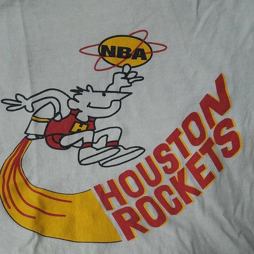 Hardwood Classics Houston Rockets T-Shirt Gr. M Vintage Style NBA Basketball - Bild 4 von 5