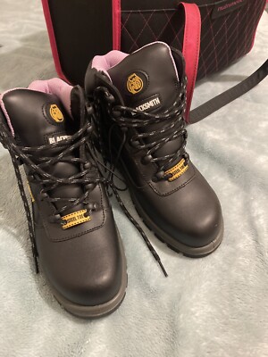 Blacksmith Chloe Boots – Steel Cap Safety Boots New – Us -8