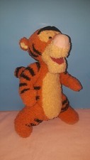 Mattel Disney Winnie Pooh Talking Singing TIGGER Jointed Plush 11" 1998 Vintage