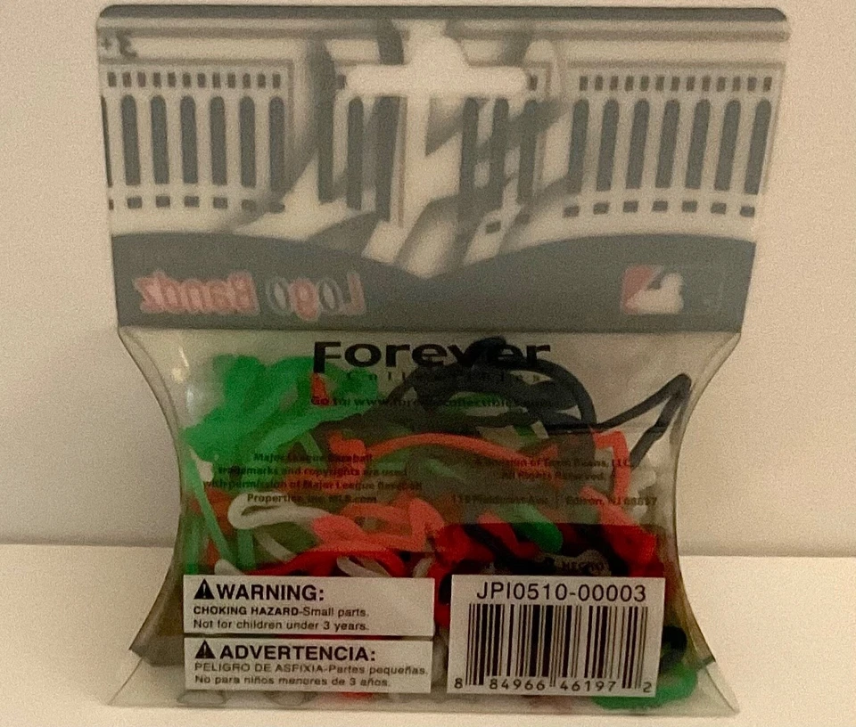 New York Yankees MLB Forever Collectibles Silly Bandz Logo Bandz (20 Pack) - Image 2 of 2