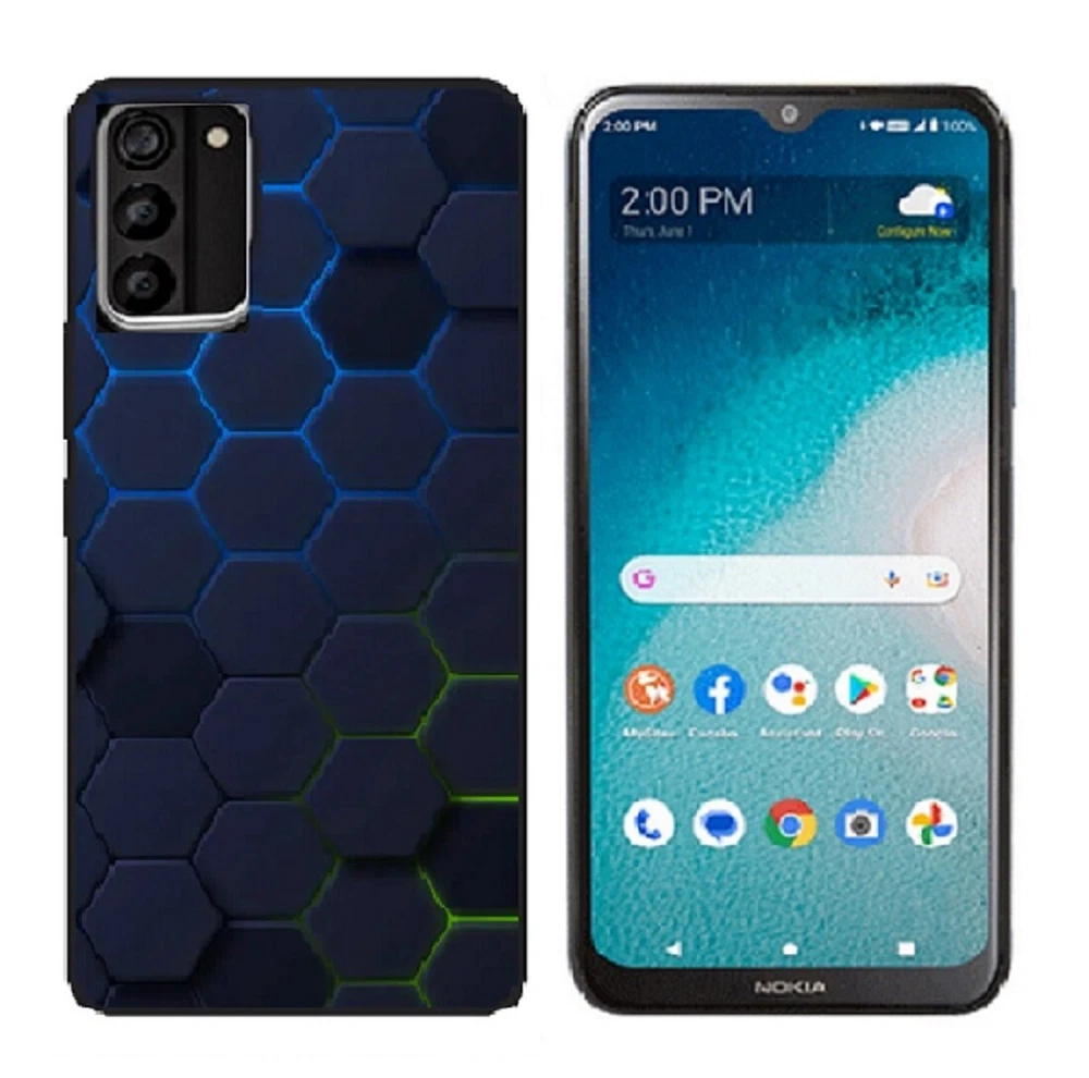 Flexible TPU Gel Honeycomb Phone Case for Nokia C300 N155DL