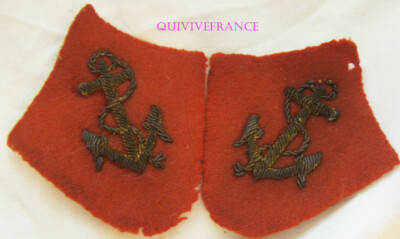 IN31111 - Officer's Collar Tabs Colonial Artillery 1939