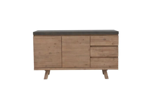Fusion 2 Door 3 Drawer Sideboard with miner damaged RRP £749.99 our price £350.0 - Picture 1 of 6