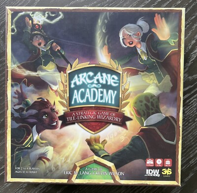 Arcane Academy Board Game by Eric M. Lang 2016 IDW Games, New and Sealed