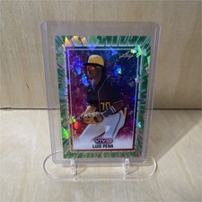 Leaf Vivid Luis Pena 1/1 Pre-Production Proof Baseball