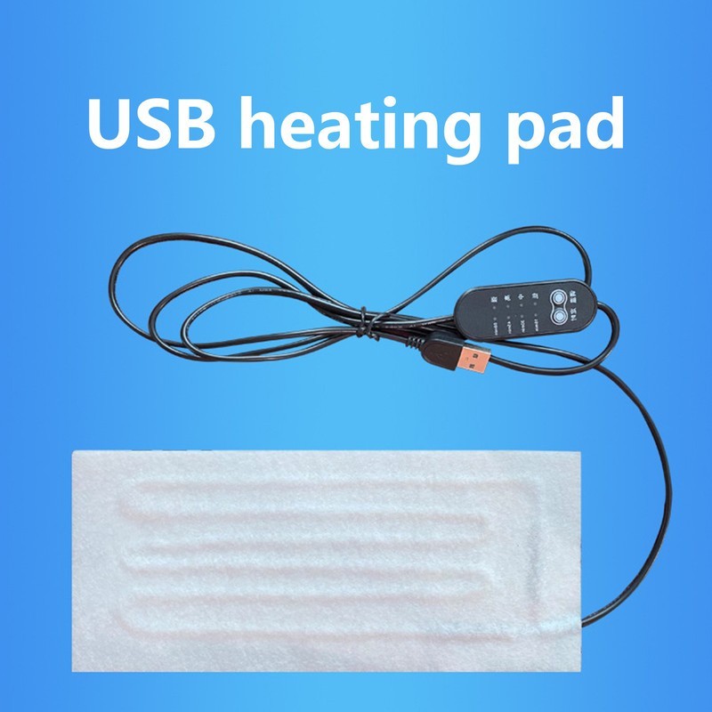  5V USB Heating Pad Electric Heater Pad Winter Warm Heating Pad Hand Warmer 
