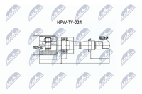 NTY NPW-TY-024 Gelenksatz, Antriebswelle Vorne Rechts FüR Toyota