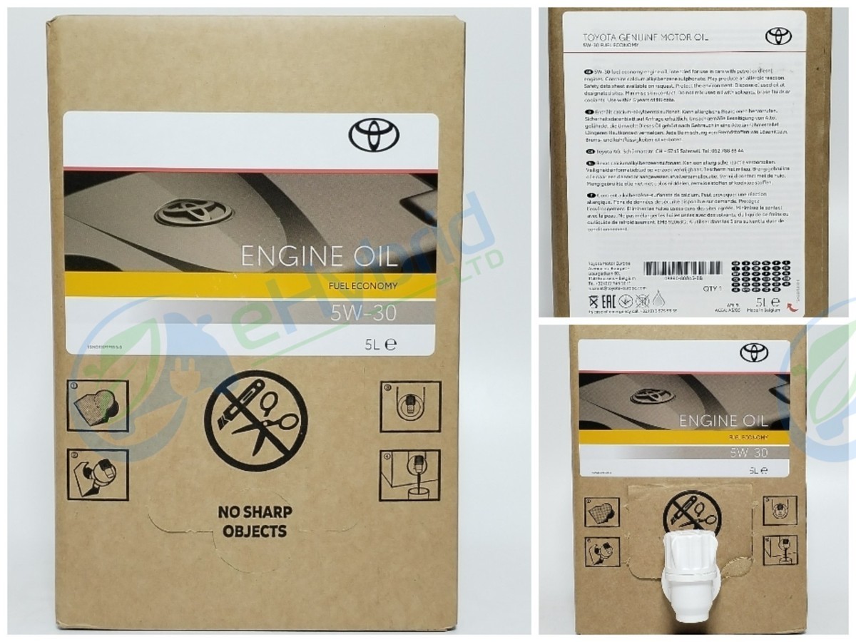 Genuine Toyota Lexus Engine Oil Motor Oil 5W30 Semi Synthetic