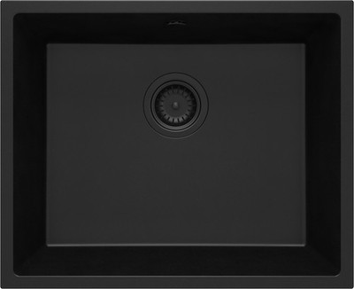 Corda DDS Granitspülbecken, 1Becken, Unterbau Nero, mat ZQA_N