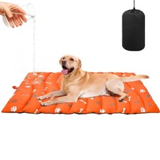 BINGPET Outdoor Travel Dog Bed for Large/Medium Dogs,Portable Waterproof Camping