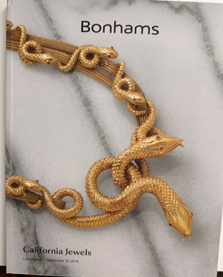 Bonhams Auction Catalog California Jewels September 2019