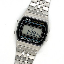 Casio W-31 593 Digital Watch 1980s Vintage From Japan 2160