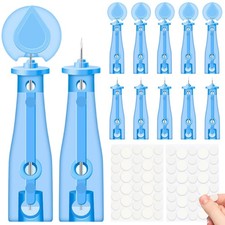 Sterile Needles for Pimples, 50 Pcs Disposable Sterile Pimple Needle and 72 D...
