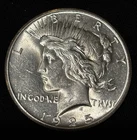 1925-P PEACE Liberty $1 Dollar 90% Silver Coin ~ Orig Hi Grade Uncirculated BUnc