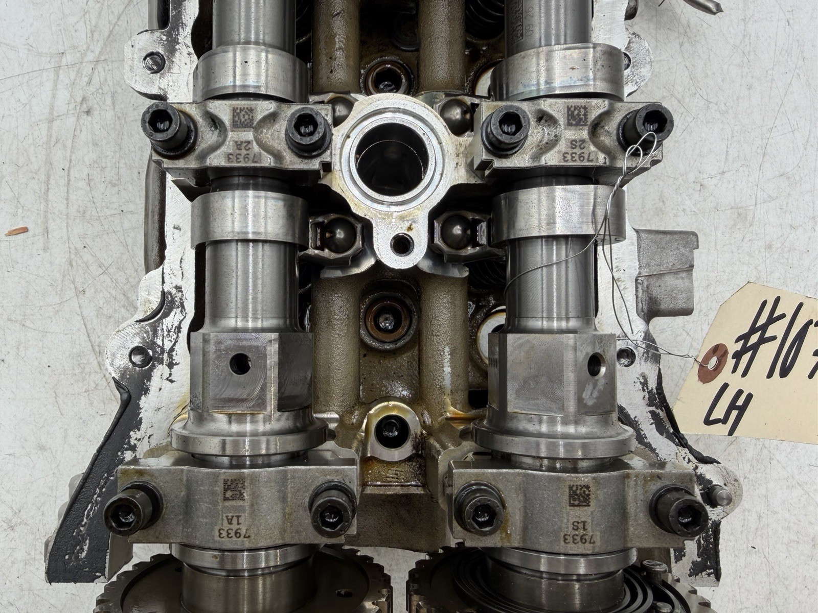 14-24 Maserati Quattroporte S Q4 Ghibli 3.0L Engine Left Cylinder Head OEM 45K