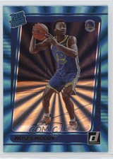 2021-22 Panini Donruss Rated Rookie Holo Teal Laser Moses Moody #234 d1m