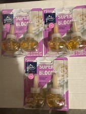   6 Glade Plug Ins Limited Edition Scented Oil Refills Super Bloom Free Ship   