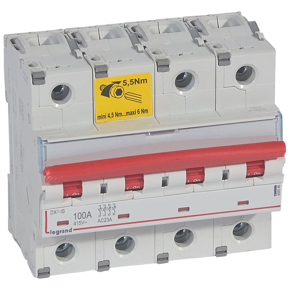 FRX404 ISOLATING DISCONNECTOR MODULAR 100A 4Z 4P FRX300 406546